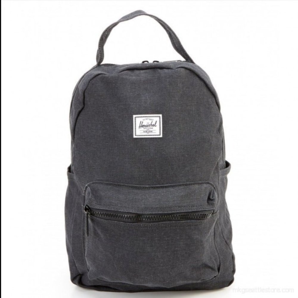 Herschel Cotton Casuals Nova Small Black Backpack